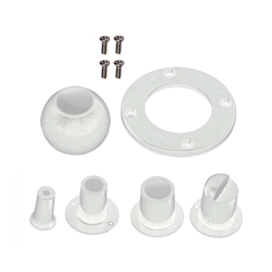 08428-0001 | Inlet Eyeball Kit - White