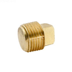 3/8In Mpt Brass Square Head Plug