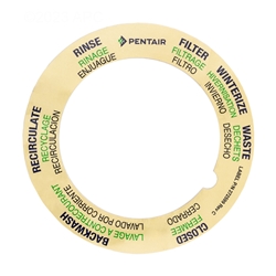 272599 | Filter Valve Position Label
