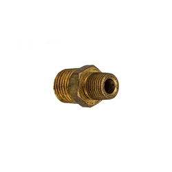 .25In X 1/8In Mpt Brass Reducer