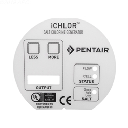 523104 | iChlor 180 Degree Face Label