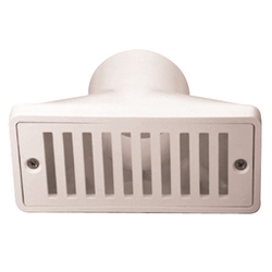 542039 | Drain Gutter with Grate 2-1/2 x 6 Inch White S245