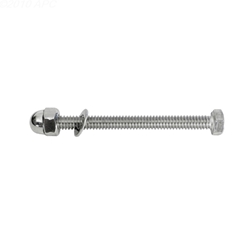 3In Stainless Steel Axle Bolt/Nut