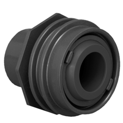 AS302 | Flush Mount Return Water Barrier Black