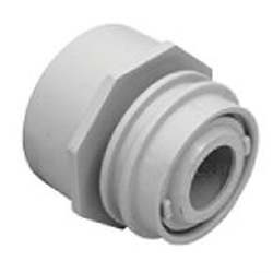 3501 | Flush-Mount Return Fitting with Water Stop White
