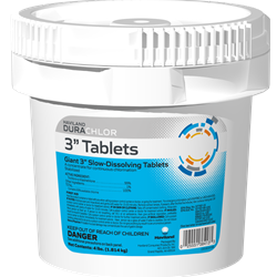 Chlorine Tablets 3 Inch Wrapped - 4 Pounds