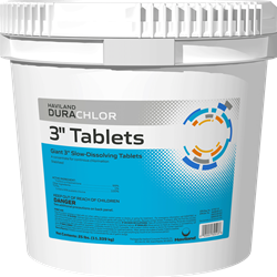 Chlorine Tablets 3 Inch Wrapped - 25 Pounds