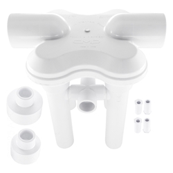 Jet Pack 4 Jet Manifold 2In Slip Dual Port