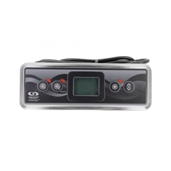 0607-008040 | K300 Spa Keypad with Overlay 2 Pump