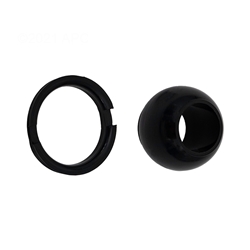 Eyeball & Retaining Ring Black