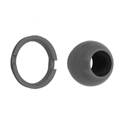 Eyeball & Retaining Ring Gray