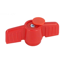 HMIP150 HANDLE | Ball Valve Handle PVC Red