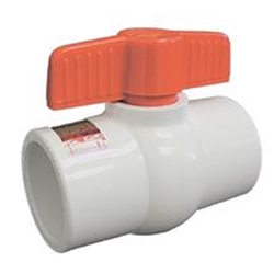 1.5In Skt Ball Valve Pvc Teflon