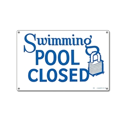 40333 | Swimming Pool Closed Sign