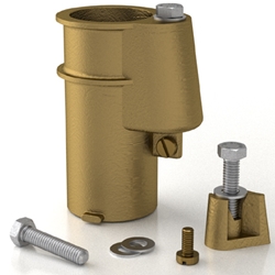 4In Anchor Socket Bronze 1.625In