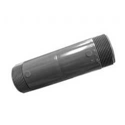 110-040 | PVC Threaded Nipple SCH80 1 x 4 Inch