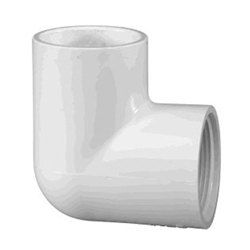 407-005 | PVC Female x Socket Elbow 90 Degree 1/2 Inch