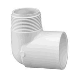 410-005 | PVC Male x Socket Elbow 1/2 Inch