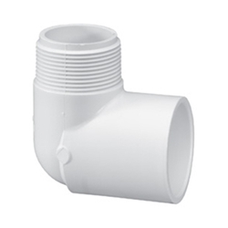 410-007 | PVC Male x Socket Elbow 3/4 Inch