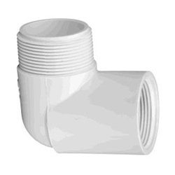 412-005 | PVC Male x Female Elbow 1/2 Inch