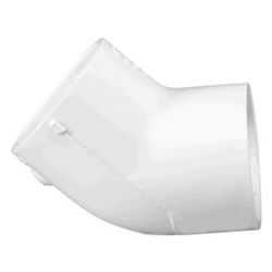 417-007 | PVC Socket Elbow 45 Degree 3/4 Inch