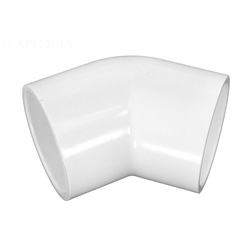 417-015 | PVC Socket Elbow 45 Degree 1-1/2 Inch