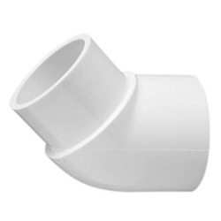 423-015 | PVC Street Elbow Socket x Spigot 45 Degree 1-1/2 Inch