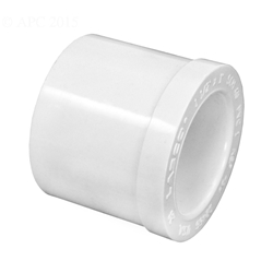 437-211 | PVC Reducer 1-1/2 Inch Spigot x 1 Inch Socket