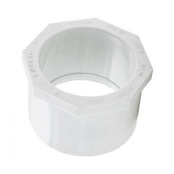 437-339 | PVC Reducer 3 Inch Spigot x 2-1/2 Inch Socket