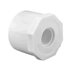 438-249 | PVC Reducer 2 Inch Spigot x 1 Inch Female