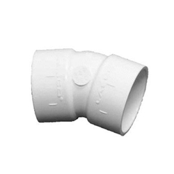 465-030 | PVC Elbow Socket 22-1/2 Degree 3 Inch