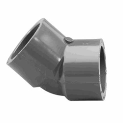 817-015 | PVC Socket Elbow 45 Degree SCH80 1-1/2 Inch