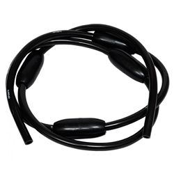 9-100-3107 | Leader Hose with Floats Black