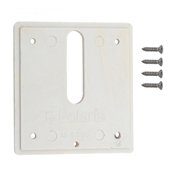 MJ6300 | MiniJet Cover Plate with Screws White