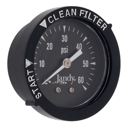 Jandy Pressure Gauge w/Clean/Dirty Ring SFTM22-1.5/SFTM24-2.0