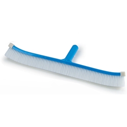 R111386 | 18 Inch Molded Back White Nylon Brush