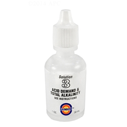 R161185 | Solution No 3 Acid Demand Total Alkalinity