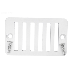 SP1019BA | SP1019 Gutter Grate with Screws White