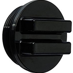 SP1022CBLK | All Purpose Plug with O-Ring Black