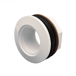 SP1023G | Return Fitting With Sandwich Gasket White