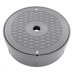 SPX1084RADGR | Round Collar and Cover Assembly Dark Gray
