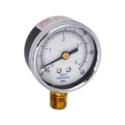 Pressure Gauge  0-60 Psi