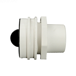 400-9190P | Flush Mount Return Fitting with Plaster Plug White