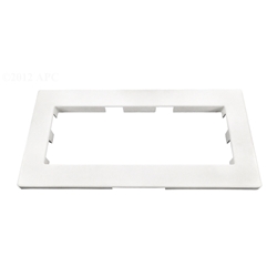 Wide Mouth Trim Plate White