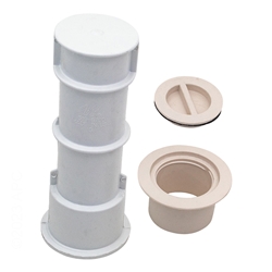 540-6700 | Volleyball Pole Holder Assembly - White