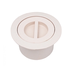 540-6710 | Volleyball Flange and Plug Assembly - White