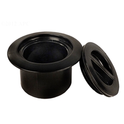 540-6711 | Volleyball Flange and Plug Assembly - Black
