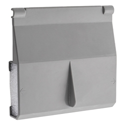 542-3067B | Skimmer Weir Door Assembly with Foam - Grey