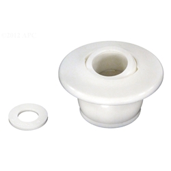 550-9230B | Self-Aligning Return Fitting White