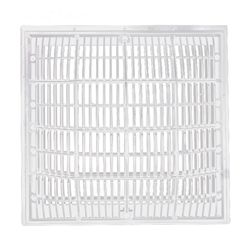 640-4720V | 12 x 12 Inch Grate and Frame White